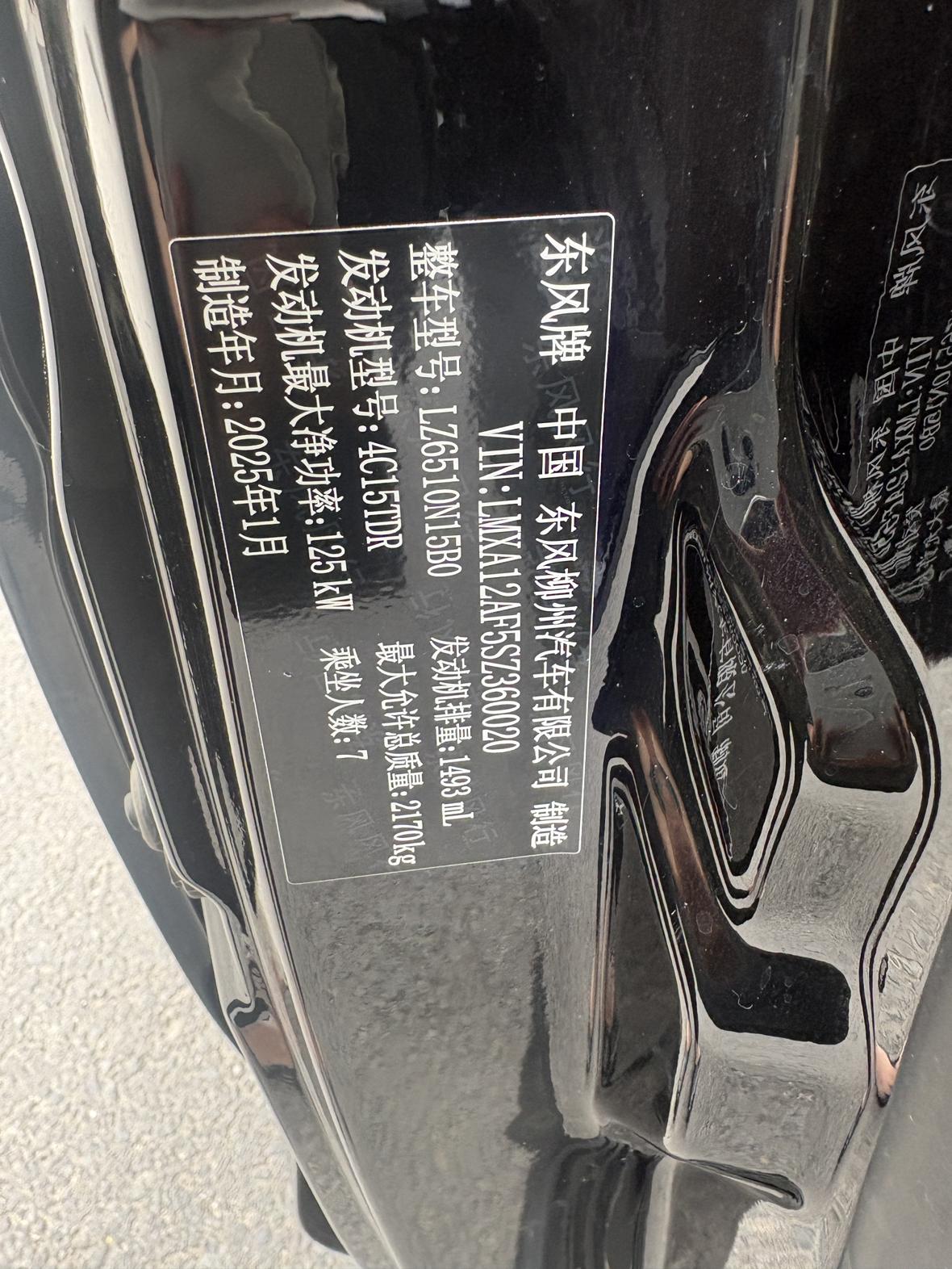 Dongfeng Fengxing Ling Zhi 2025 thumb 5